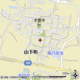 三重県亀山市山下町32周辺の地図