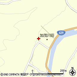 岡山県加賀郡吉備中央町上加茂515周辺の地図