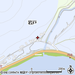 岡山県和気郡和気町岩戸741周辺の地図