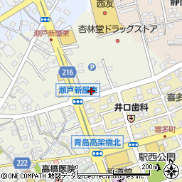 静岡県藤枝市瀬戸新屋177周辺の地図