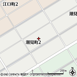 愛知県碧南市潮見町周辺の地図