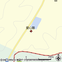 兵庫県赤穂郡上郡町山野里2749周辺の地図