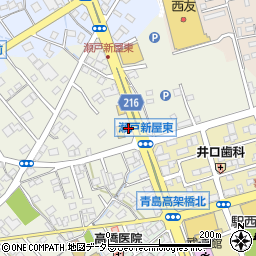 静岡県藤枝市瀬戸新屋122周辺の地図