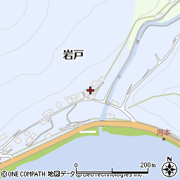 岡山県和気郡和気町岩戸722周辺の地図