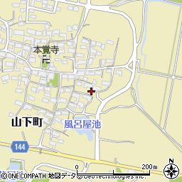 三重県亀山市山下町496周辺の地図