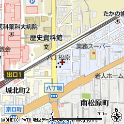 大阪府高槻市松原町1周辺の地図