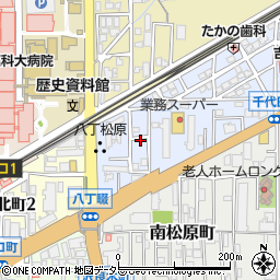 大阪府高槻市松原町3周辺の地図