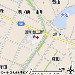 株式会社瀬川鉄工所周辺の地図