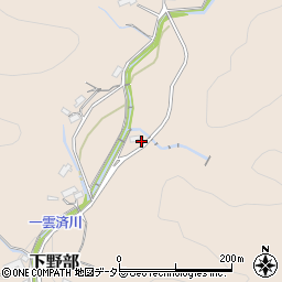 静岡県磐田市下野部1674周辺の地図