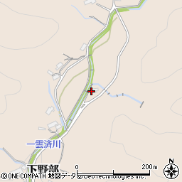 静岡県磐田市下野部1676周辺の地図