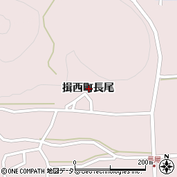 兵庫県たつの市揖西町長尾周辺の地図