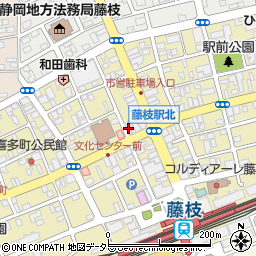 元気広場 藤枝駅前周辺の地図