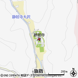 静居寺周辺の地図