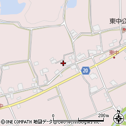 兵庫県三木市口吉川町東中409周辺の地図