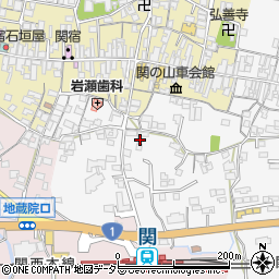 三重県亀山市関町木崎233周辺の地図