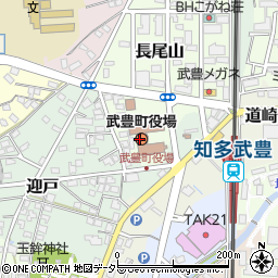 愛知県武豊町（知多郡）周辺の地図