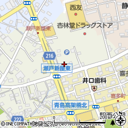 静岡県藤枝市瀬戸新屋179周辺の地図