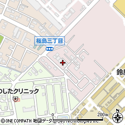 株式会社三エスゴム　鈴鹿営業所周辺の地図