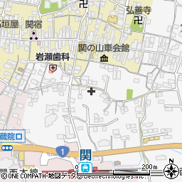 三重県亀山市関町木崎235周辺の地図