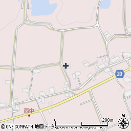 兵庫県三木市口吉川町東中383周辺の地図