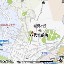 兵庫県姫路市八代宮前町19-27周辺の地図