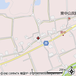 兵庫県三木市口吉川町東中414周辺の地図