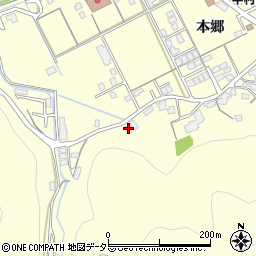 島根県浜田市内村町489周辺の地図