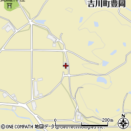 兵庫県三木市吉川町豊岡972周辺の地図