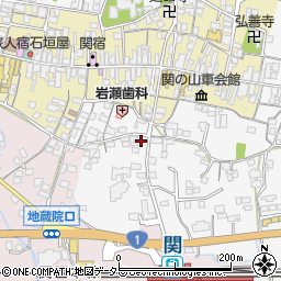 三重県亀山市関町木崎250周辺の地図