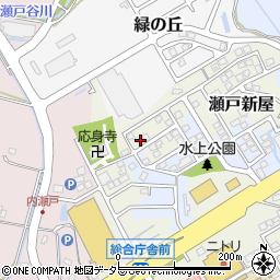 静岡県藤枝市瀬戸新屋412周辺の地図