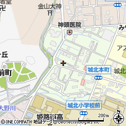 兵庫県姫路市城北本町7周辺の地図