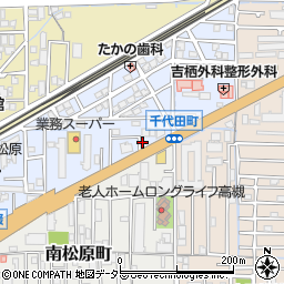 大阪府高槻市松原町6周辺の地図