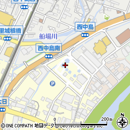 西田原姫路線周辺の地図