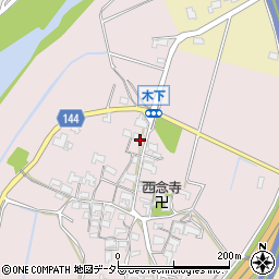三重県亀山市木下町482-1周辺の地図
