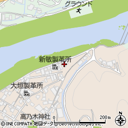 兵庫県姫路市花田町高木196周辺の地図