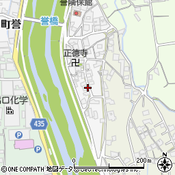 兵庫県たつの市誉田町誉周辺の地図