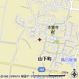 三重県亀山市山下町102周辺の地図