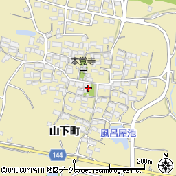 三重県亀山市山下町27周辺の地図