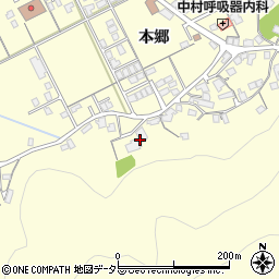 島根県浜田市内村町617周辺の地図
