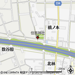 愛知県豊川市六角町橋ノ本6-1周辺の地図