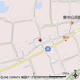 兵庫県三木市口吉川町東中416周辺の地図
