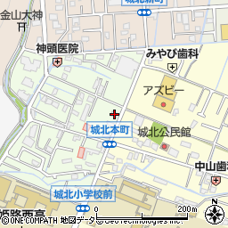 兵庫県姫路市城北本町11-25周辺の地図