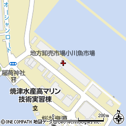 地方卸売市場小川魚市場周辺の地図