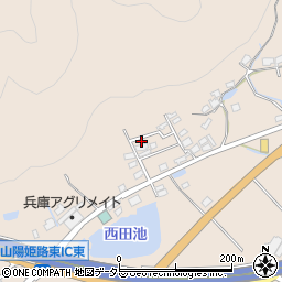 兵庫県姫路市飾東町山崎1285周辺の地図