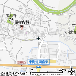三重県亀山市関町木崎1679周辺の地図