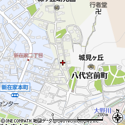 兵庫県姫路市八代緑ケ丘町3周辺の地図