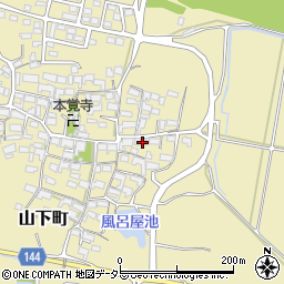 三重県亀山市山下町478周辺の地図