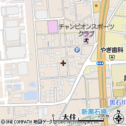 静岡県焼津市三ケ名21周辺の地図