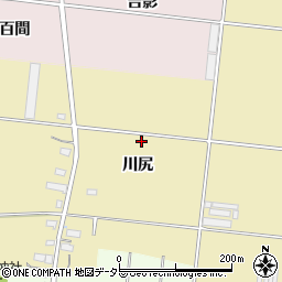愛知県豊川市大木町川尻周辺の地図