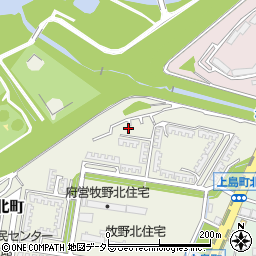大阪府枚方市牧野北町15-37周辺の地図